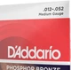 Струны для акустических гитар D'Addario EJ39 PHOSPHOR BRONZE MEDIUM 12-STRING (12-52) - изображение 4