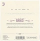 Струны для банджо D'Addario EJ57 Banjo Nickel Plated Steel Custom Medium (11-22) - изображение 3