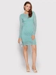 Платье короткое летнее женское Guess 442396970 XL Бирюзовое (1159791182) - изображение 3