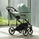 Коляска Adamex Lumi PS-122 2 в 1 Мятный - изображение 2