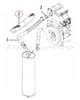 Чехол изоляция для выхлопной трубы Putzmeister М740/4 Original - изображение 2