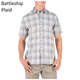 Рубашка 5.11 HUNTER PLAID SHORT SLEEVE SHIRT, 71374 Medium, Atlas Plaid - изображение 9