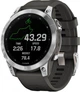 Смарт-часи Garmin Fenix ​​7 Silver with Graphite Band (010-02540-00/01) - зображення 1