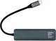 USB-хаб Blueendless USB Type-C - 2 x USB 3.0, Type-C PD, HDMI (CA913435) - зображення 3