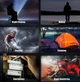 Ліхтарик брелок LED COB |акумуляторний флікер |туристичний мультитул| з карабіном та магнітом 400 mAh IPX4 - зображення 5