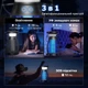 Уничтожитель насекомых Bug Zapper BL21 от комаров - лампа электро ловушка антимоскитная аккумуляторная - изображение 4