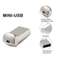 Флеш накопитель-память Jaster Super Mini Metal USB2.0 64GB 269 Silver - изображение 6