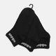Набор женских носков Adidas T Lin Ankle IC1305 37-39 3 пары Black (4066746416396) - изображение 1
