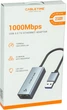 Adapter  CABLETIME USB 3.0 - RJ45 1000 Mbps 0.15 m (6975285503185) - obraz 3