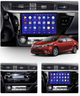 Штатна автомагнітола XPRO V50 для Toyota Corolla 2012-2014 (10") Android 10.1 (4/32) (КОРОБКА 2) чорний (MER-14129_5615) - зображення 2