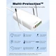 Адаптер сетевой Ldnio A6573C 5USB, Type-C, PD65W, QC3.0, белый - изображение 6