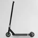 Трюковый самокат Best Scooter HOP N-16180 с рулевой системой HIC, колеса 120 мм + 2 пеги, Черно-серебристый - изображение 2