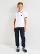 Подростковая футболка-поло для мальчика Smile Time Fashion LM27-13 170 см Белая (st_2000000141749) - изображение 3