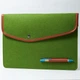Чехол для ноутбука 11.6" Felt Button Series Зеленый - изображение 1