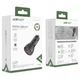 Зарядное устройство ACEFAST 2хUSB 45W QC Metal Digital Display Black (DISPLAY CAR CHARGER_B7) - изображение 7