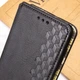 Шкіряний чохол-книжка GETMAN Cubic (PU) для Samsung Galaxy A16 4G/5G Чорний - изображение 8