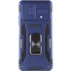 Ударостійкий чохол Camshield Army Ring для Xiaomi Poco F5 / Note 12 Turbo (Синій / Navy) - зображення 2