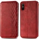 Кожаный чехол-книжка GETMAN Cubic для Xiaomi Redmi 9A Красный - изображение 5
