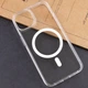 Чехол на Apple iPhone 14 / для айфон 14 с магсейф MagSafe Прозрачный - изображение 5