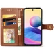 Шкіряний чохол-книжка GETMAN Gallant (PU) для Samsung Galaxy A16 4G/5G Коричневий - изображение 7