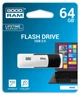 Флеш накопитель 64GB GOODRAM UCO2 (Colour Mix) Black/White (UCO2-0640KWR11) - изображение 6