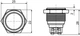 Кнопка металлическая плоская 1NO+1NC 19мм с подсветкой синий LED 24V [A0140010143] TYJ 19-271 АСКО - изображение 6
