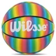 Мяч баскетбольный Zelart Wilsse Rainbow Game 7424 размер 7 - изображение 1