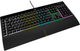 Клавіатура дротова Corsair K55 Pro RGB USB Black (CH-9226765-NA) - зображення 3