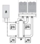 Насосна група опалювального контуру із змішувачем Bosch HSM 25/6 (7736601148) - зображення 6