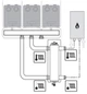 Насосна група опалювального контуру із змішувачем Bosch HSM 25/6 (7736601148) - зображення 7