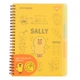 Тетрадь для записей YES А5/80 софт-тач пласт.обл. Line Friends. Sally - изображение 1