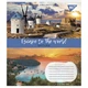 Набір шкаільних зошитів 5шт Yes Escape to the world 96 аркушів лінія 766770 - зображення 3