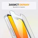 Чехол FlexGear с полной защитой для iPhone 13 Mini и 2 защитных стекла для экрана - Crystal Clear (502307116-X002YK1G03) - изображение 6