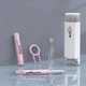 Многофункциональный набор XoKo Clean set 100 для чистки электроники и гаджетов Розовый (XK-CS100-PI) - изображение 4