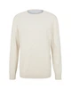 Пуловер Tom Tailor basic crew neck sweater XXXL Білий 1027661-30318 - зображення 5