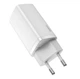Блок зарядный адаптер Baseus GaN Lite 65W 2 порта USB + Type-C (CCGAN2L-B02) белый - изображение 2