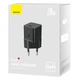 Зарядное устройство блок Baseus GaN5 20W (CCGN050101) 1 Type-C черное - изображение 4