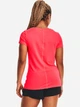 Спортивная футболка для бега женская Under Armour UA HG Armour SS 1328964-628 S Красная (196883974665) - изображение 2