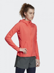 Bluza sportowa damska adidas Z.N.E. Jacket W DU2638 M Czerwona (4059812365285) - obraz 3