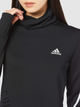 Спортивна кофта жіноча adidas C.R Cover Up W FS9857 S Чорна (4062062033279) - зображення 4