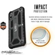 Чехол противоударный UAG Monarch (Original) для Iphone X/XS/10 Graphite IPHX-M-GR - изображение 6