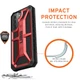 Чехол милитари противоударный UAG Monarch Original (212821119494) для Samsung Galaxy S21 Plus (6.7") Crimson - изображение 12