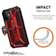 Чехол милитари противоударный UAG Monarch (Original) 112341119494 для Iphone 12 Mini (5.4") Crimson - изображение 9