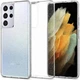 Чохол прозорий протиударний із блискітками Spigen Liquid Crystal Glitter ACS02348 для Samsung Galaxy S21 Ultra (6.9") - зображення 2