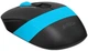 Миша A4Tech Fstyler FG10 Black/Blue (4711421942324) - изображение 3