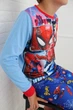 Дитяча піжама для хлопців Марвел Людина Павук SPIDERMAN MARVEL | світиться у темряві | довгий рукав | 9 роки зріст 128-134см | колір синій - зображення 6