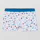 Набір трусів дитячий 3 шт OVS Pk 3 Boxer 3 Bianco/Blu 1815497 128 см White/Blue (8056781467411) - зображення 2