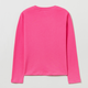 Koszulka z długim rękawem młodzieżowa dziewczęca OVS T-Shirt L/S Solid Pink 1817812 164 cm Różowa (8056781514504) - obraz 2