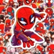 Набор наклеек Человек-паук Baby Spider-Man 50 шт - изображение 3