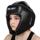 Шлем боксерский открытый с усиленной защитой макушки Zelart Fight Gear Heroe 8268 размер L Black - изображение 8